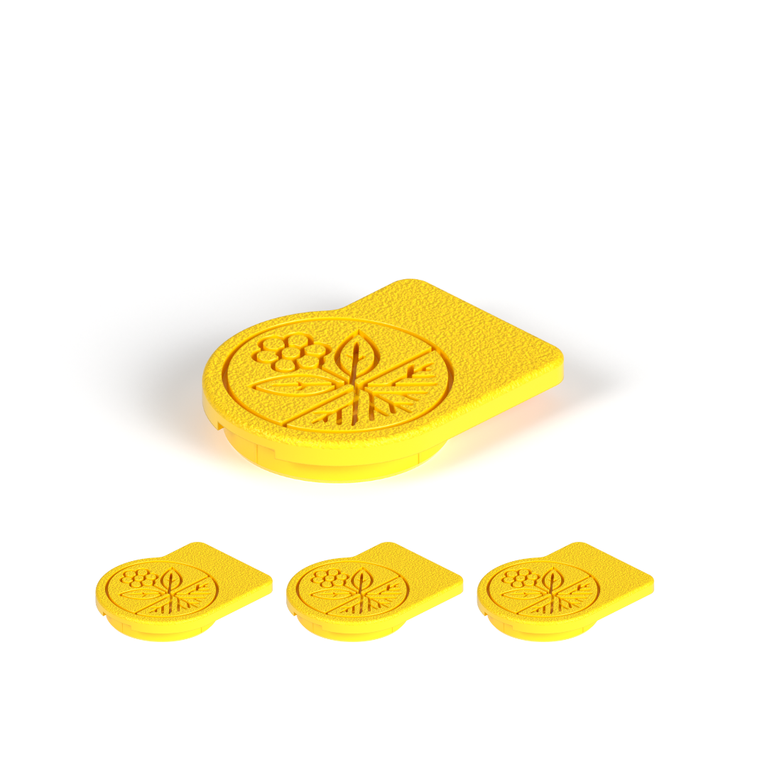 Lot de 4 bouchons de rechange